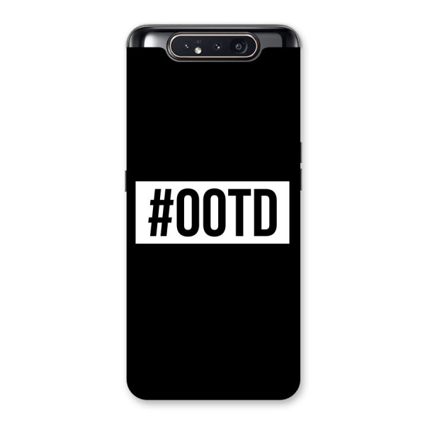 OOTD Back Case for Galaxy A80