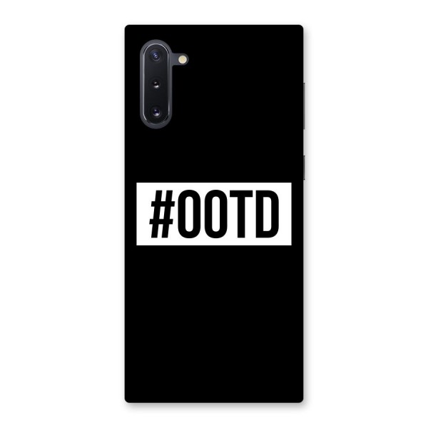 OOTD Back Case for Galaxy Note 10