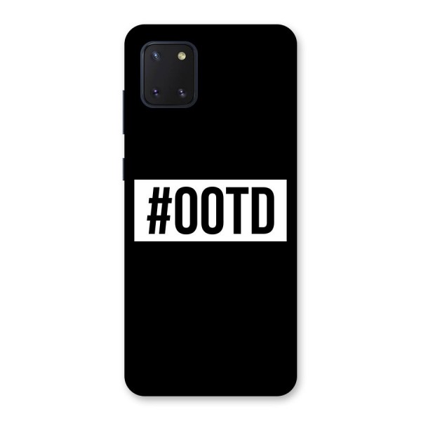 OOTD Back Case for Galaxy Note 10 Lite