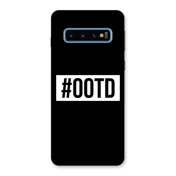 OOTD Back Case for Galaxy S10