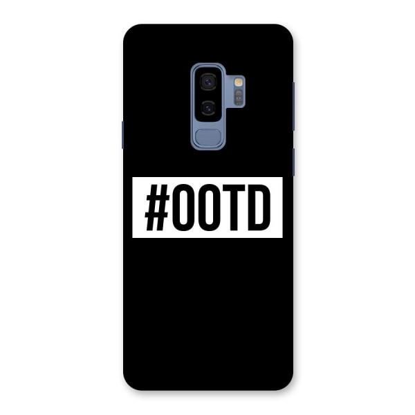 OOTD Back Case for Galaxy S9 Plus