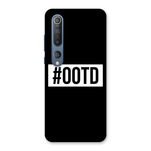 OOTD Back Case for Mi 10