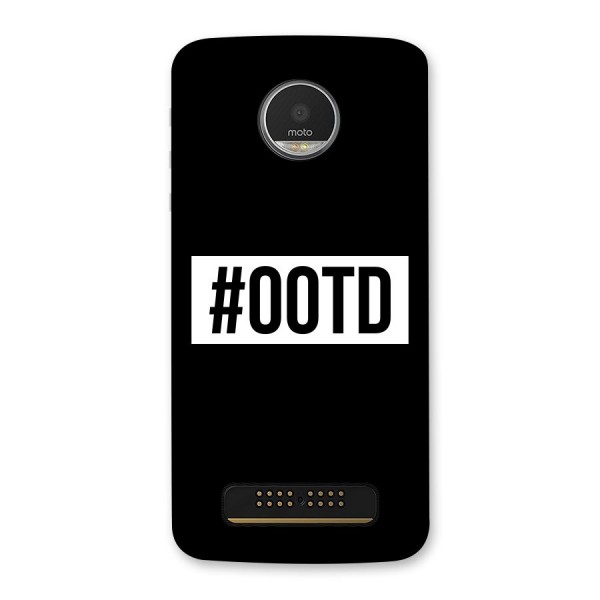 OOTD Back Case for Moto Z Play