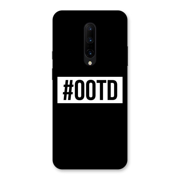 OOTD Back Case for OnePlus 7 Pro