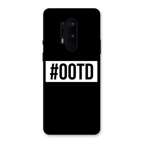 OOTD Back Case for OnePlus 8 Pro