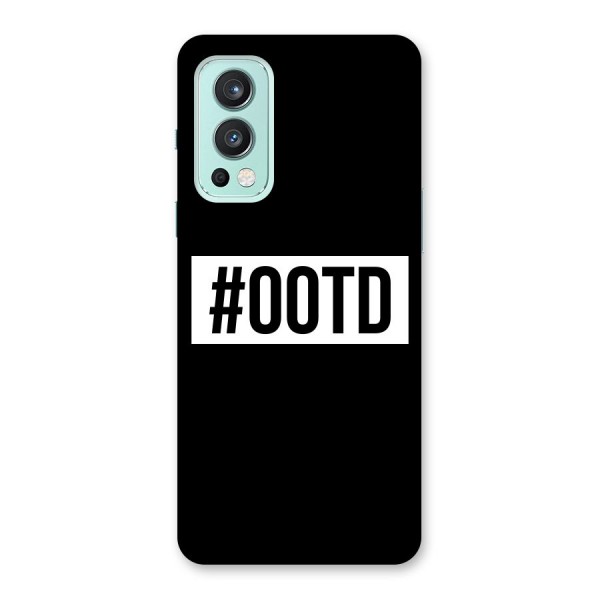 OOTD Back Case for OnePlus Nord 2 5G