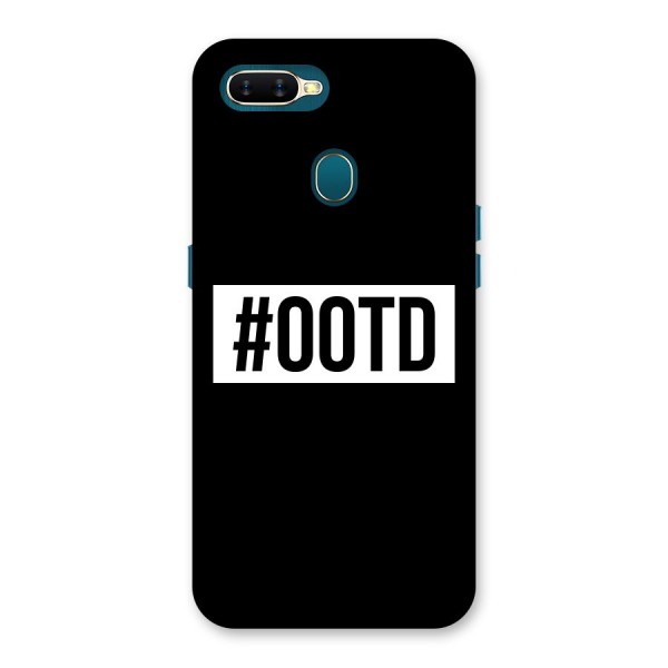 OOTD Back Case for Oppo A12