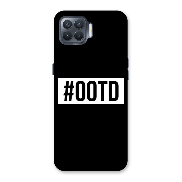 OOTD Back Case for Oppo F17 Pro