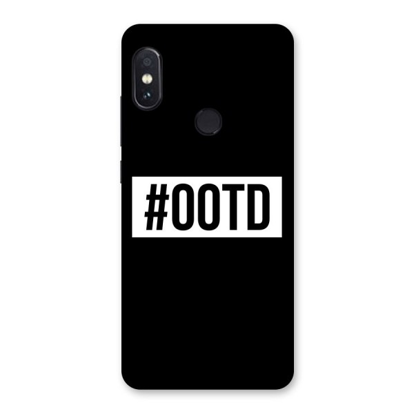 OOTD Back Case for Redmi Note 5 Pro