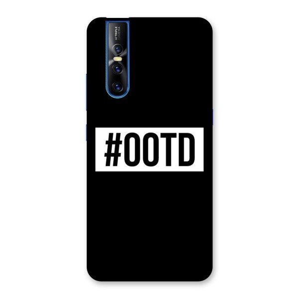 OOTD Back Case for Vivo V15 Pro