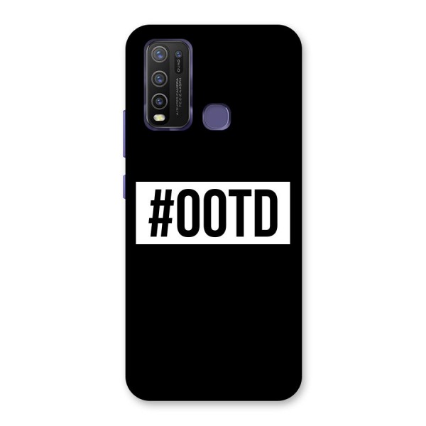 OOTD Back Case for Vivo Y30