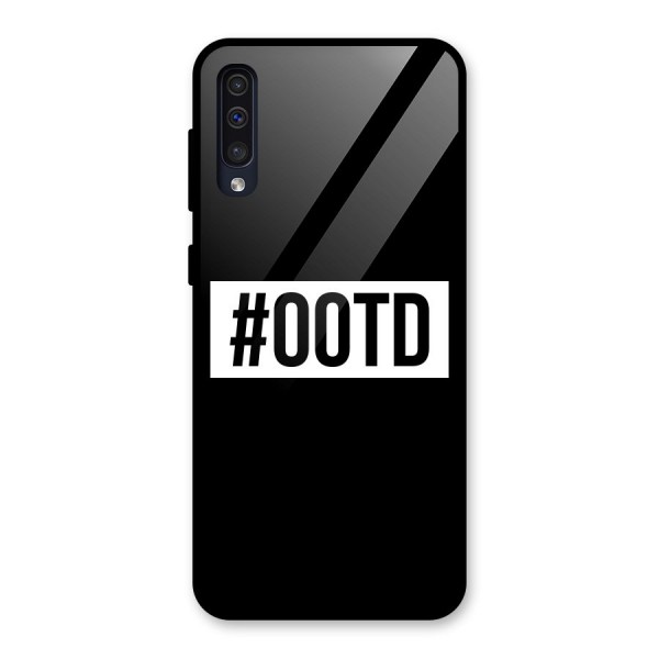 OOTD Glass Back Case for Galaxy A50s