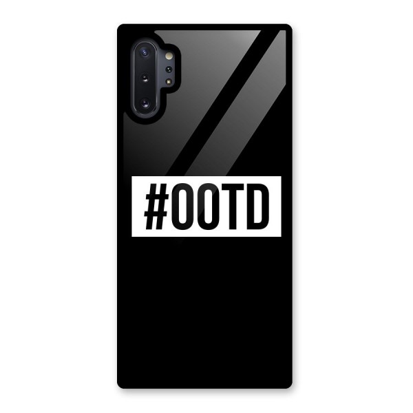 OOTD Glass Back Case for Galaxy Note 10 Plus