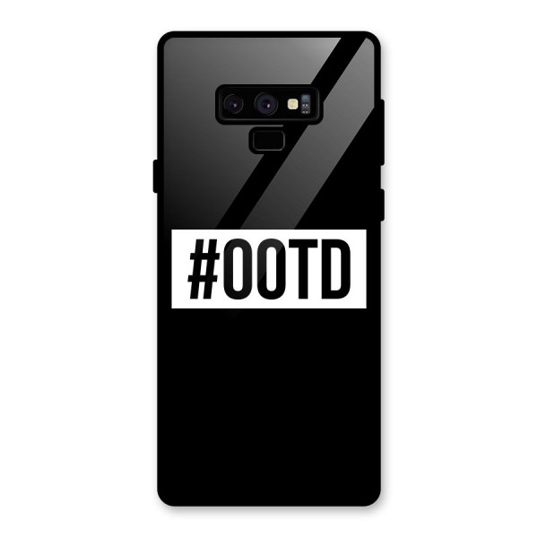 OOTD Glass Back Case for Galaxy Note 9