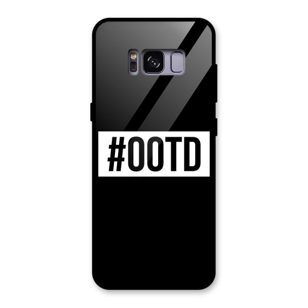 OOTD Glass Back Case for Galaxy S8