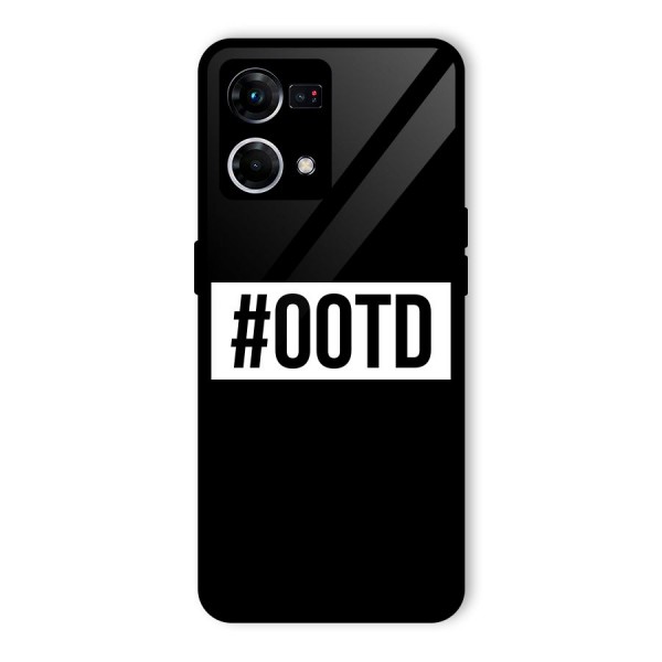 OOTD Glass Back Case for Oppo F21 Pro 4G