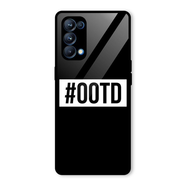 OOTD Glass Back Case for Oppo Reno5 Pro 5G