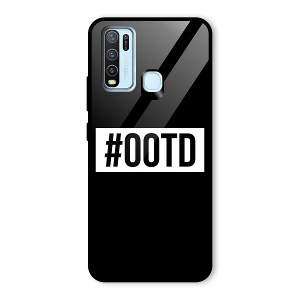 OOTD Glass Back Case for Vivo Y30