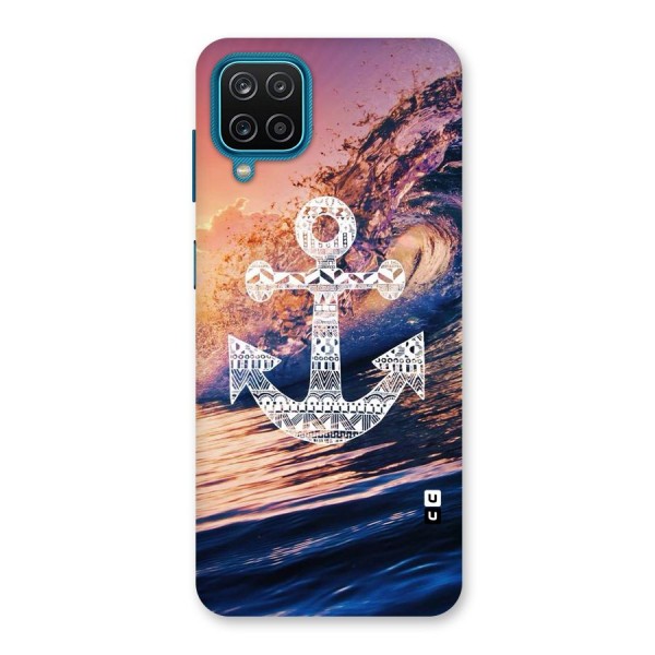 Ocean Anchor Wave Back Case for Galaxy F12