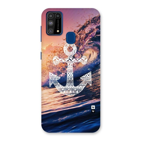 Ocean Anchor Wave Back Case for Galaxy F41