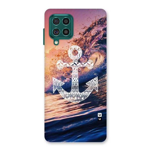 Ocean Anchor Wave Back Case for Galaxy F62