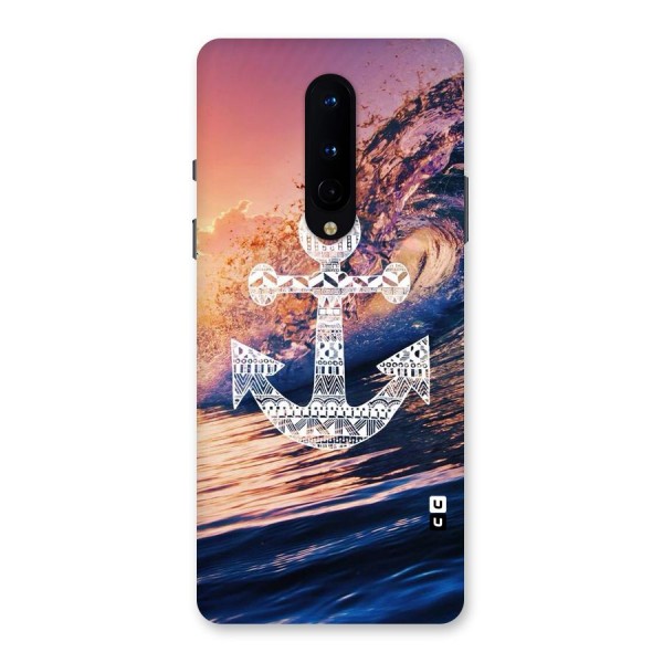 Ocean Anchor Wave Back Case for OnePlus 8