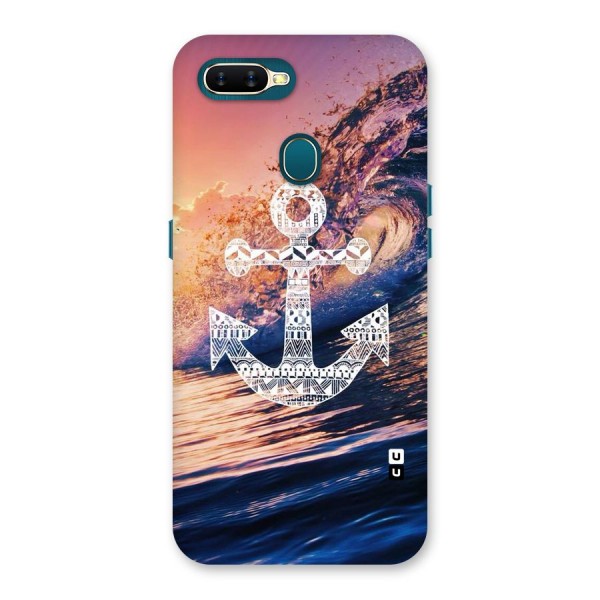 Ocean Anchor Wave Back Case for Oppo A12