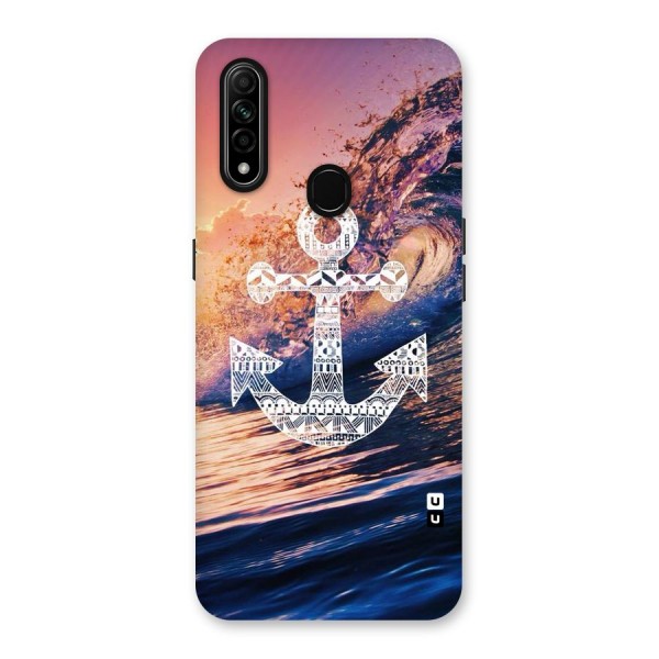 Ocean Anchor Wave Back Case for Oppo A31