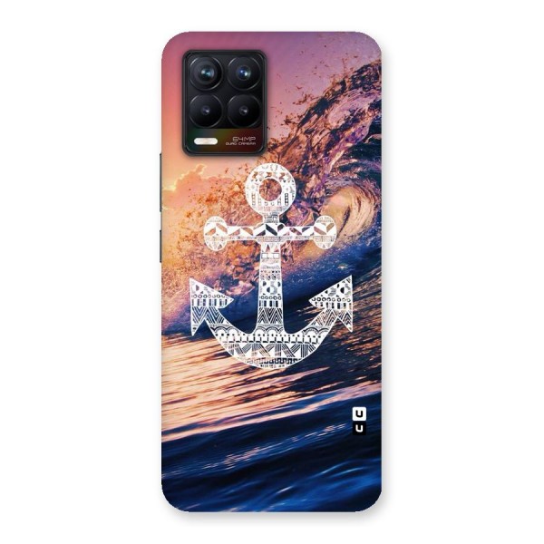 Ocean Anchor Wave Back Case for Realme 8