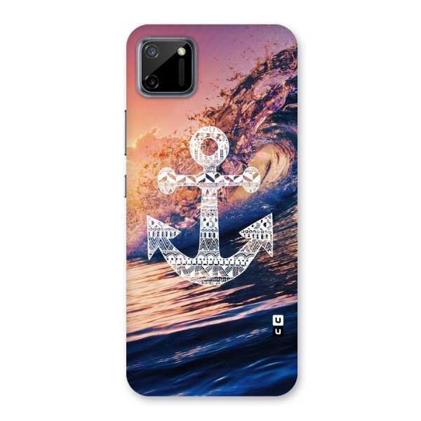 Ocean Anchor Wave Back Case for Realme C11