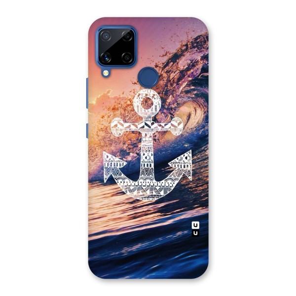 Ocean Anchor Wave Back Case for Realme C12