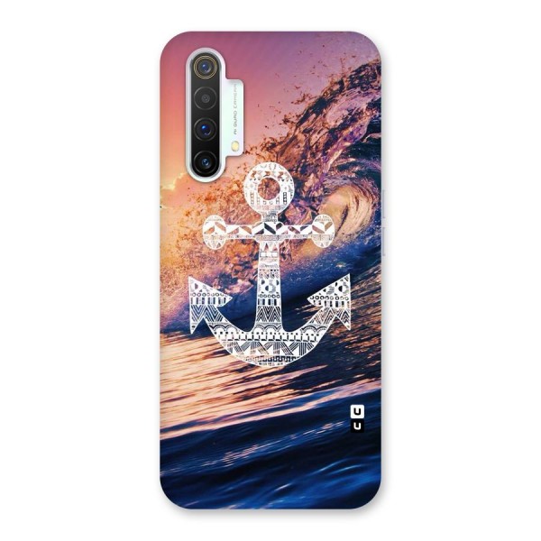 Ocean Anchor Wave Back Case for Realme X3