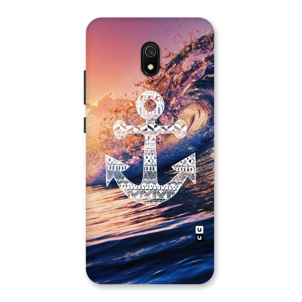 Ocean Anchor Wave Back Case for Redmi 8A