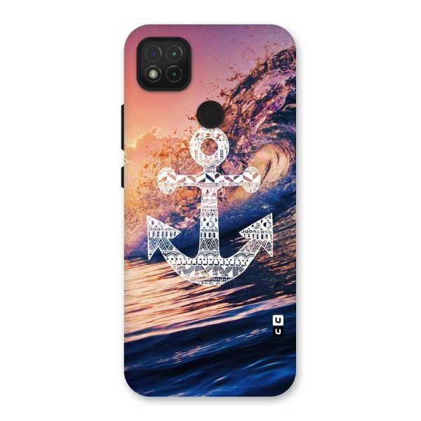 Ocean Anchor Wave Back Case for Redmi 9C