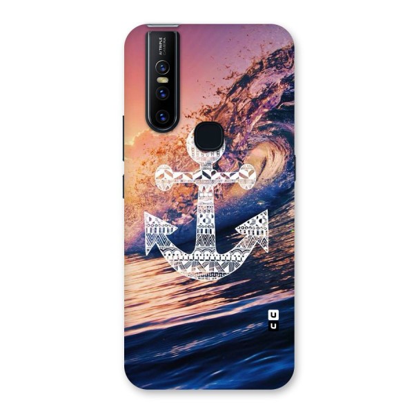 Ocean Anchor Wave Back Case for Vivo V15