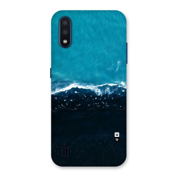 Ocean Blues Back Case for Galaxy M01