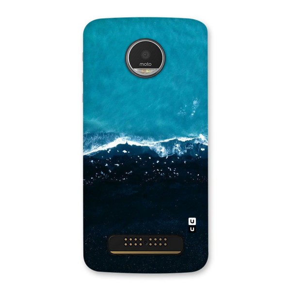 Ocean Blues Back Case for Moto Z Play