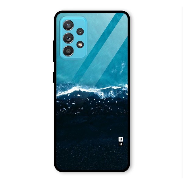 Ocean Blues Glass Back Case for Galaxy A52s 5G