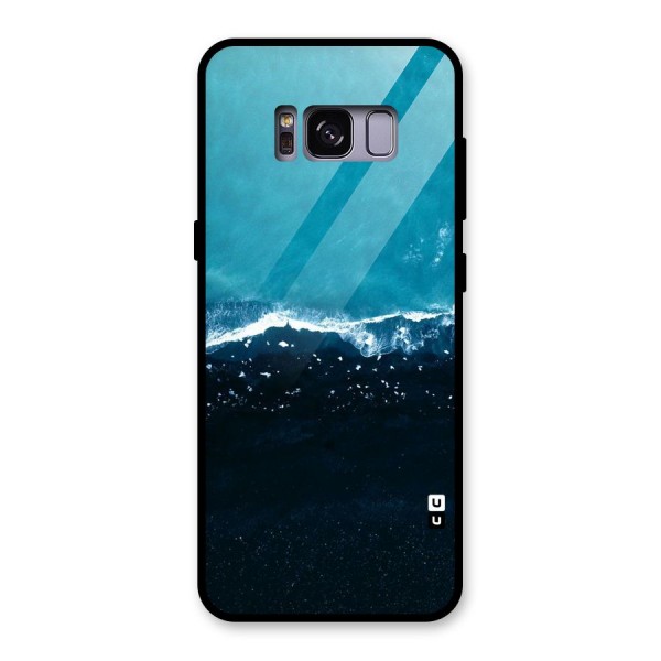 Ocean Blues Glass Back Case for Galaxy S8