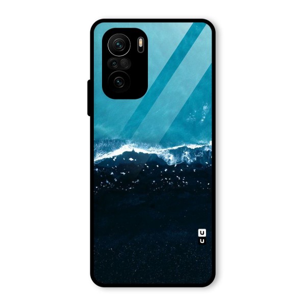 Ocean Blues Glass Back Case for Mi 11X Pro