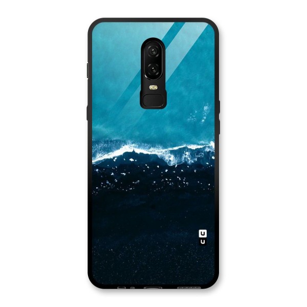 Ocean Blues Glass Back Case for OnePlus 6