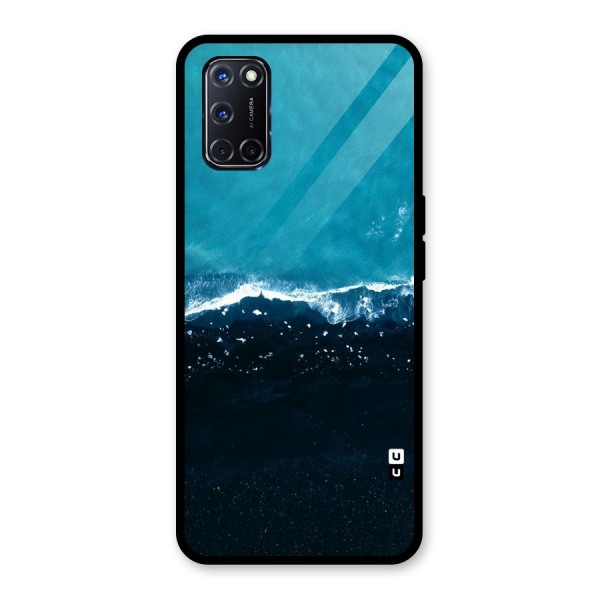 Ocean Blues Glass Back Case for Oppo A52