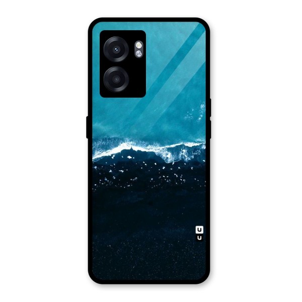 Ocean Blues Glass Back Case for Oppo K10 (5G)