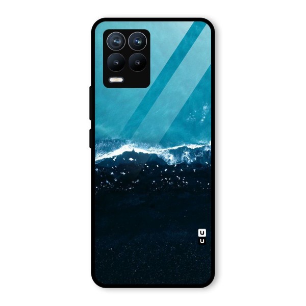 Ocean Blues Glass Back Case for Realme 8 Pro