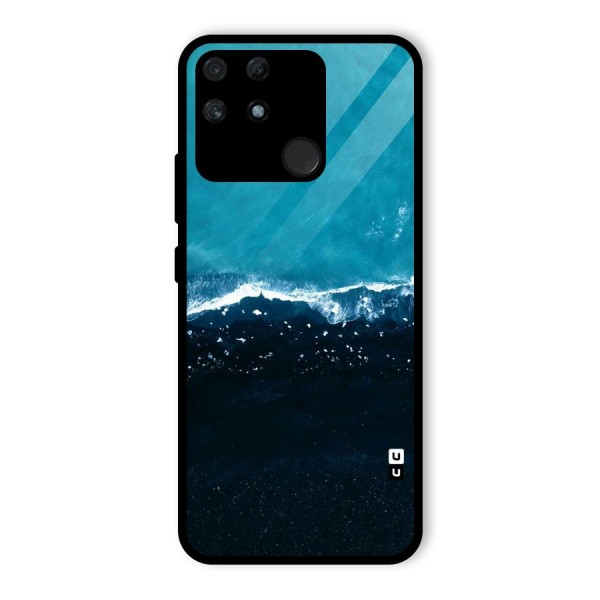 Ocean Blues Glass Back Case for Realme Narzo 50A