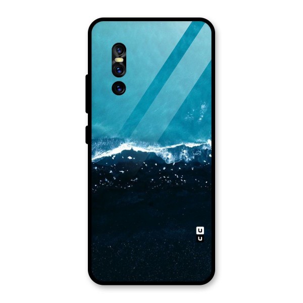 Ocean Blues Glass Back Case for Vivo V15 Pro