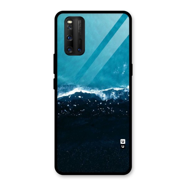 Ocean Blues Glass Back Case for Vivo iQOO 3