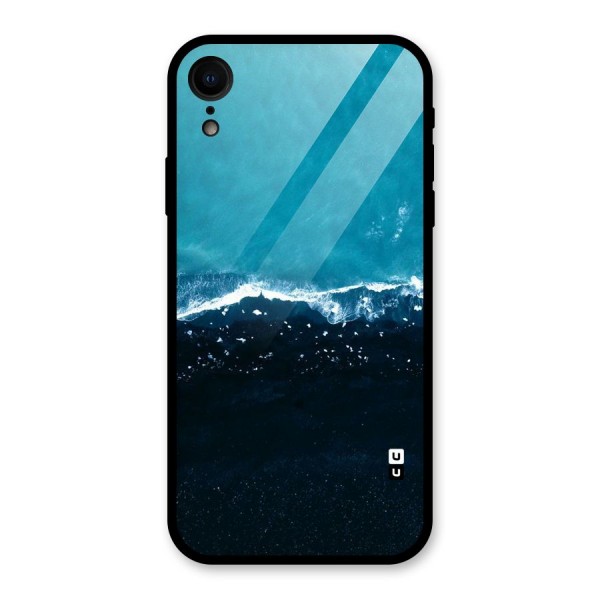 Ocean Blues Glass Back Case for XR