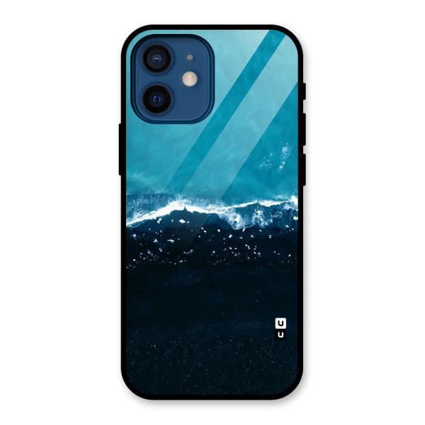 Ocean Blues Glass Back Case for iPhone 12 Mini