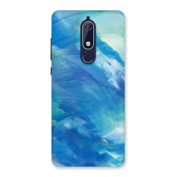 Ocean Mist Back Case for Nokia 5.1